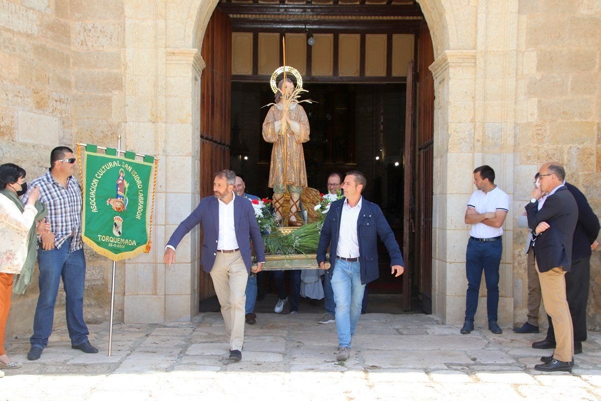 Torquemada celebra con todos los honores la fiesta de San Isidro Labrador