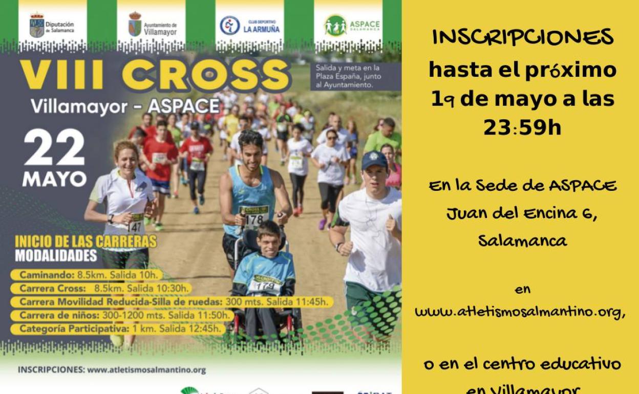 El VIII Cross Popular Villamayor-ASPACE cierra inscripciones este jueves