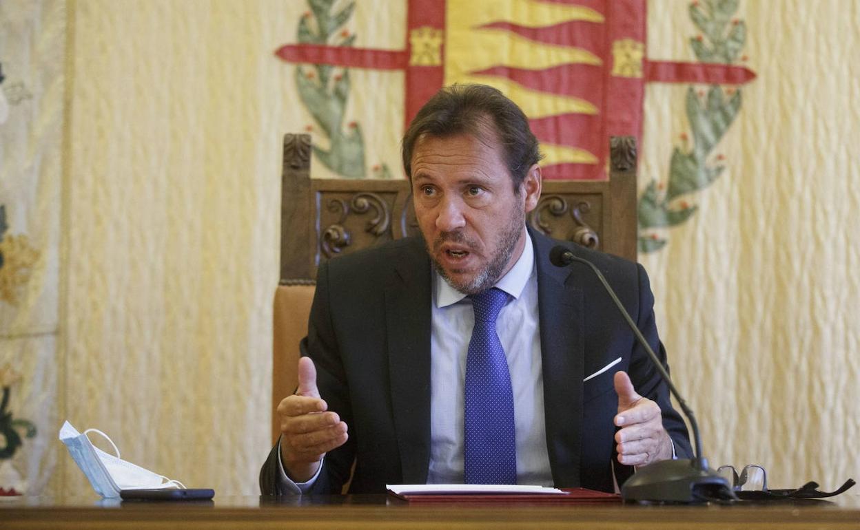 El alcalde de Valladolid, Óscar Puente. 