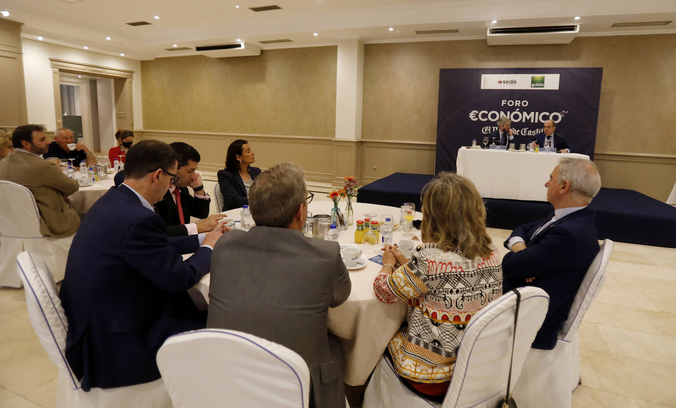 Fotos: Lorenzo Amor, en el Foro Económico de El Norte de Castilla