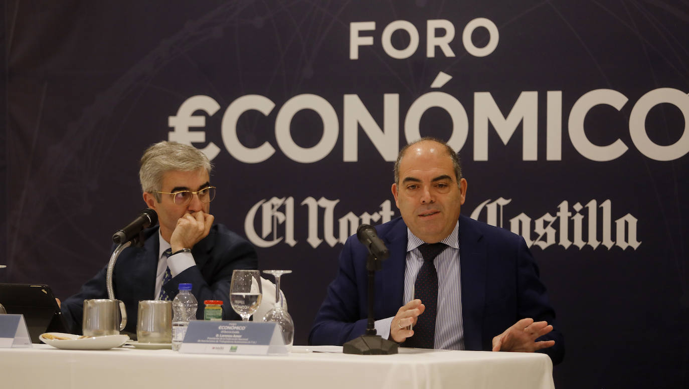 Fotos: Lorenzo Amor, en el Foro Económico de El Norte de Castilla