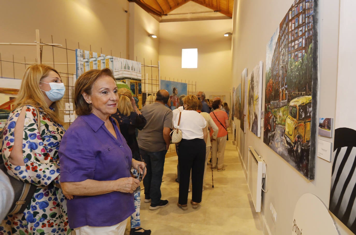 Fotos: La mirada sobre Palencia de los lienzos de la UPP