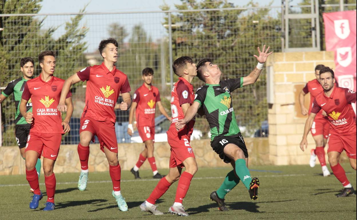 Un partido de la UD Santa Marta. 