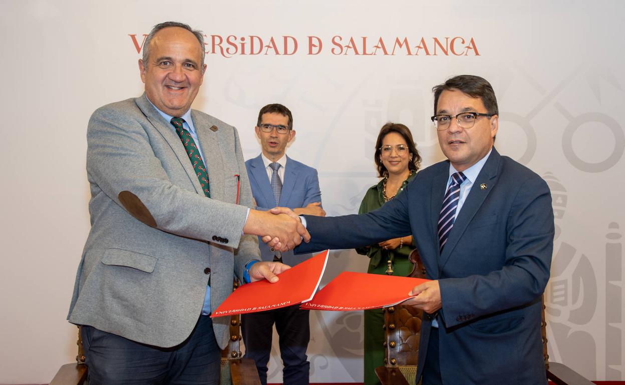 Nicolás Rodríguez, Fernando Rodríguez, Rosalpina Rodríguez y Marlon Antonio Brevé- 