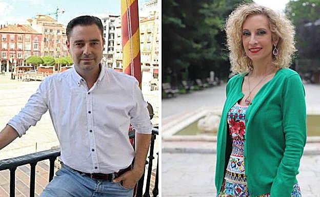 Daniel de la Rosa y Blanca Carpintero.