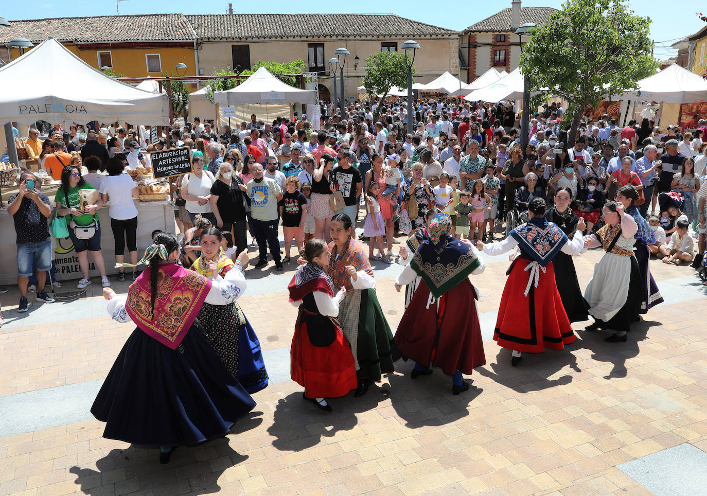 Fotos: Feria del pan en Grijota, municipio de tradición harinera