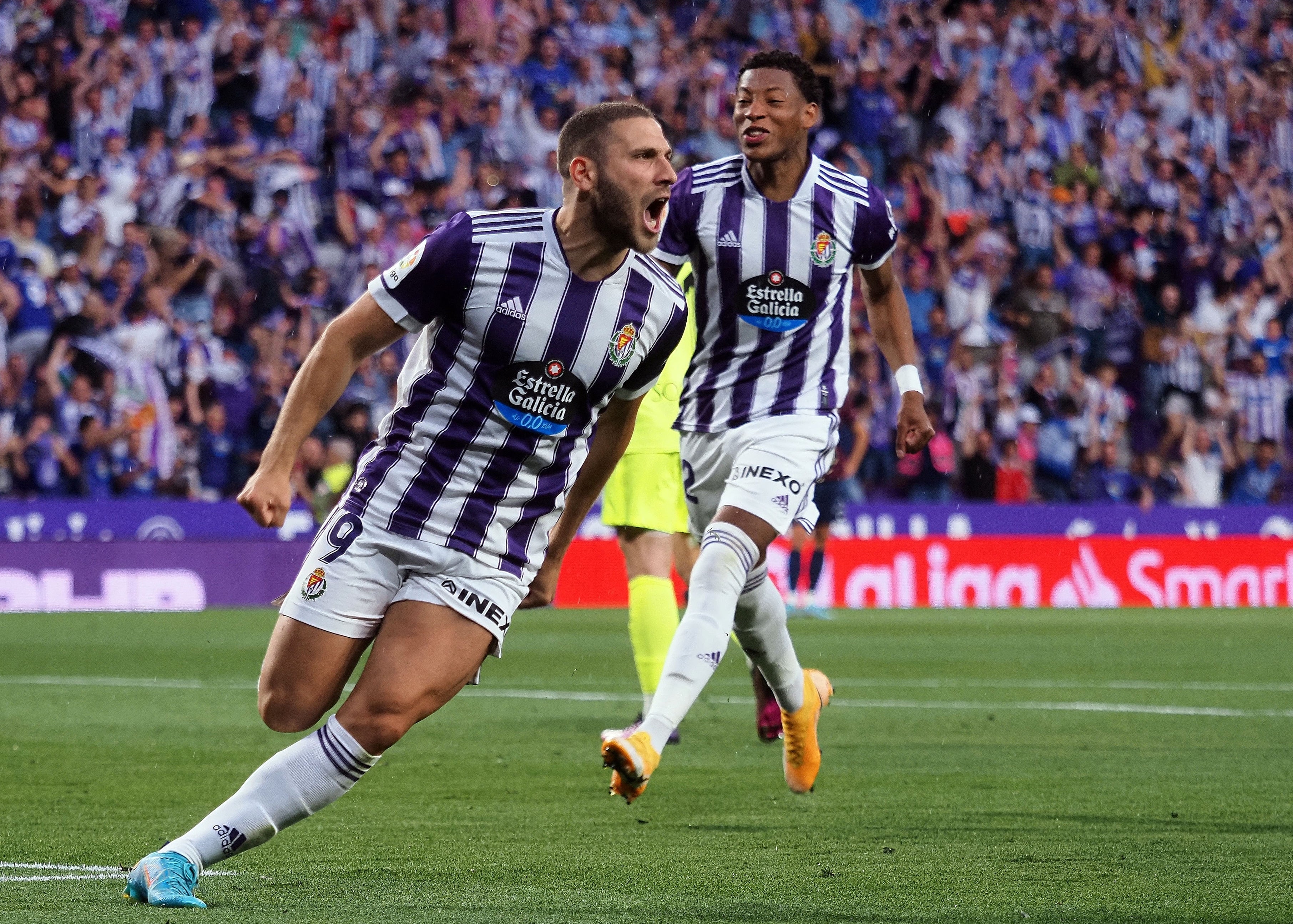 Real Valladolid 3-0 Huesca. 