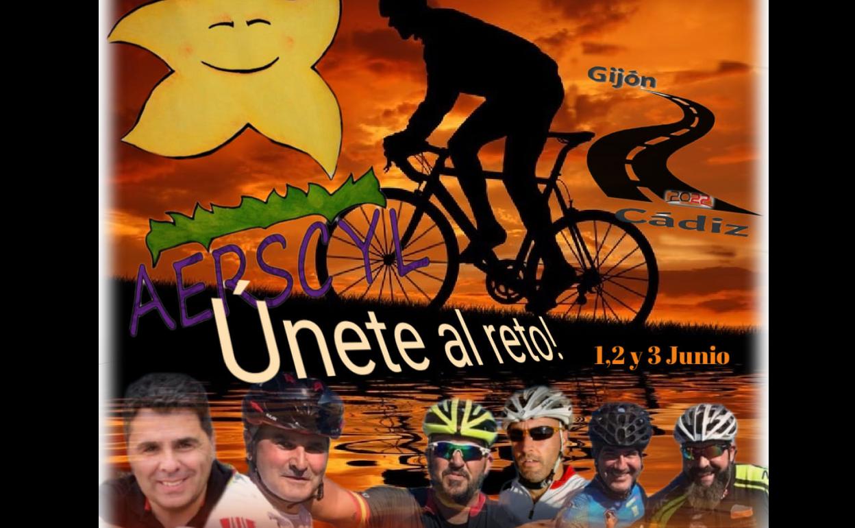 Cinco salmantinos recorrerán 1.100 km en bici para recaudar fondos en favor de Aerscyl