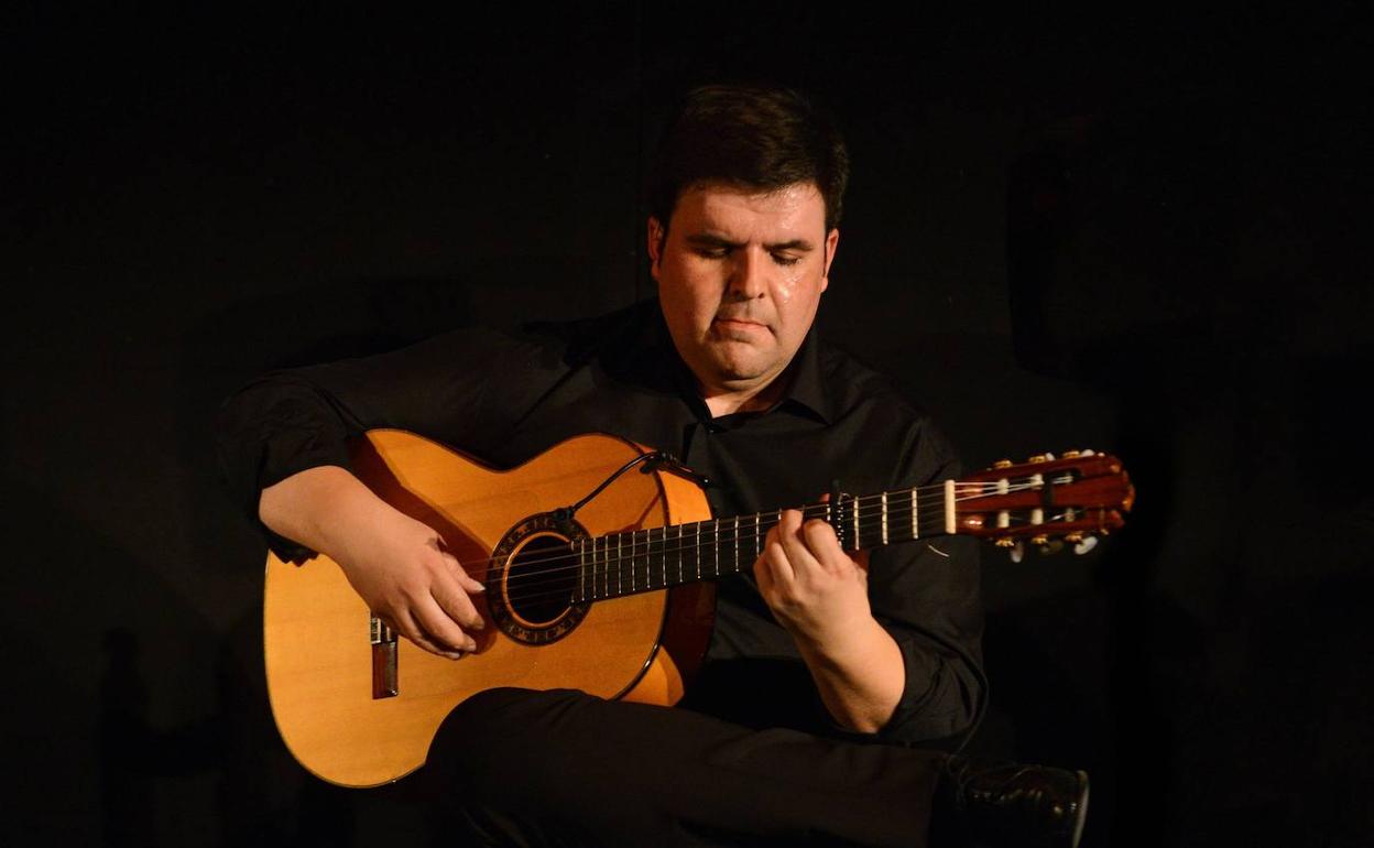 El cantaor y guitarrista Ricardo Fernández del Moral. 