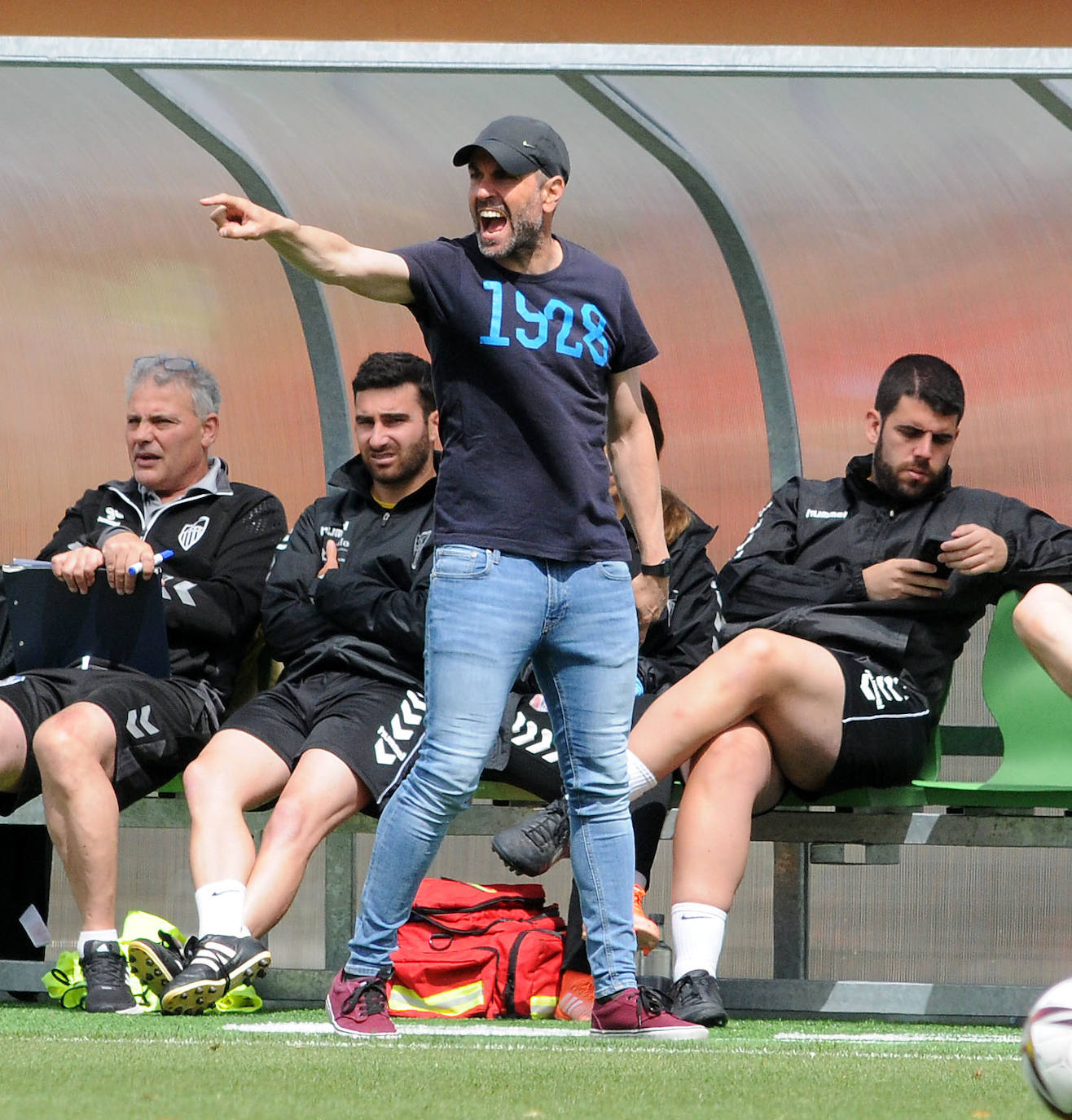 Ramsés Gil, durante uno de los últimos partidos de la temporada.