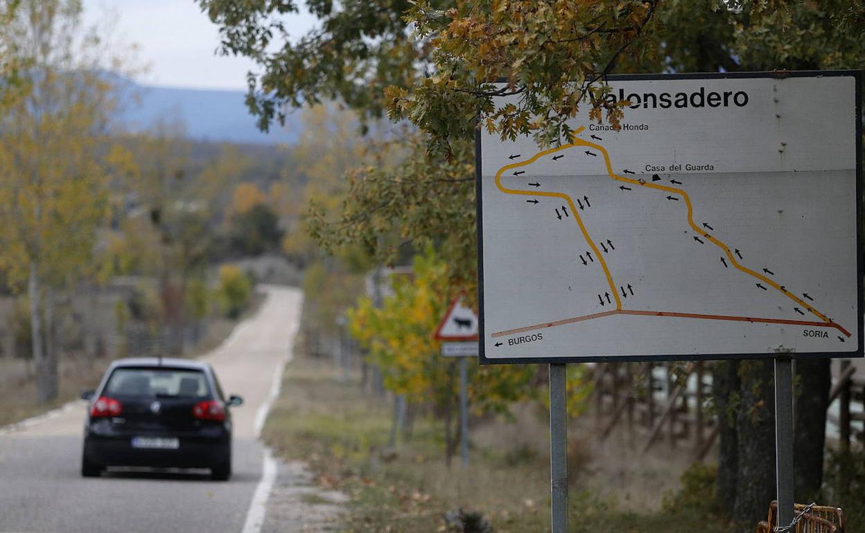 El suceso ocurrió ayer martes en las cercanías del carril-bici de Valonsadero. 