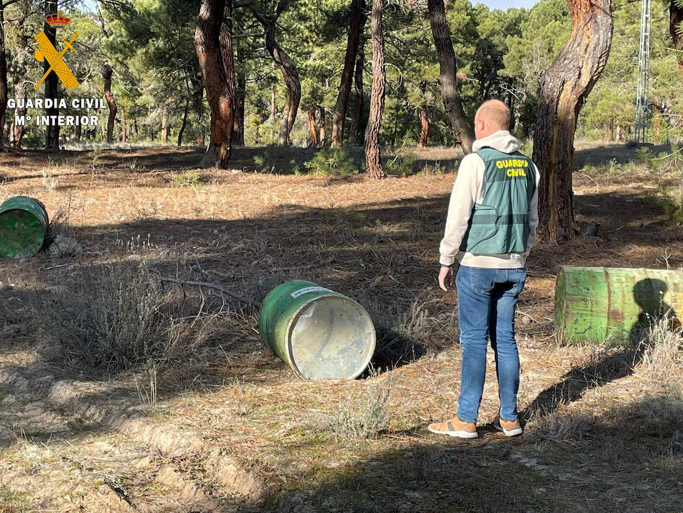 Una intervención de un equipo ROCA de la Guardia Civil en la provincia de Segovia.