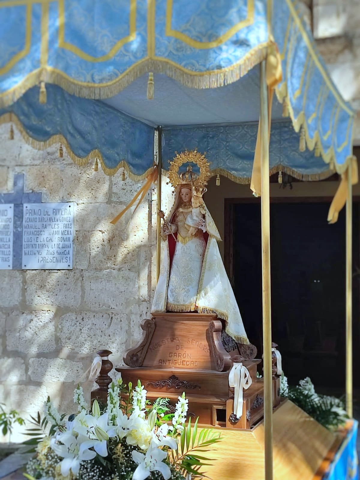 Antigüedad profesa una honda devoción a la Virgen de Garón