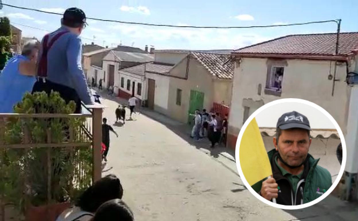 Momento previo a la caída de Basile, en San Román de Hornija, el 1 de mayo.