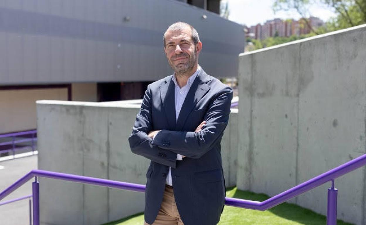 David Espinar, jefe del gabinete de la Presidencia del Real Valladolid. 