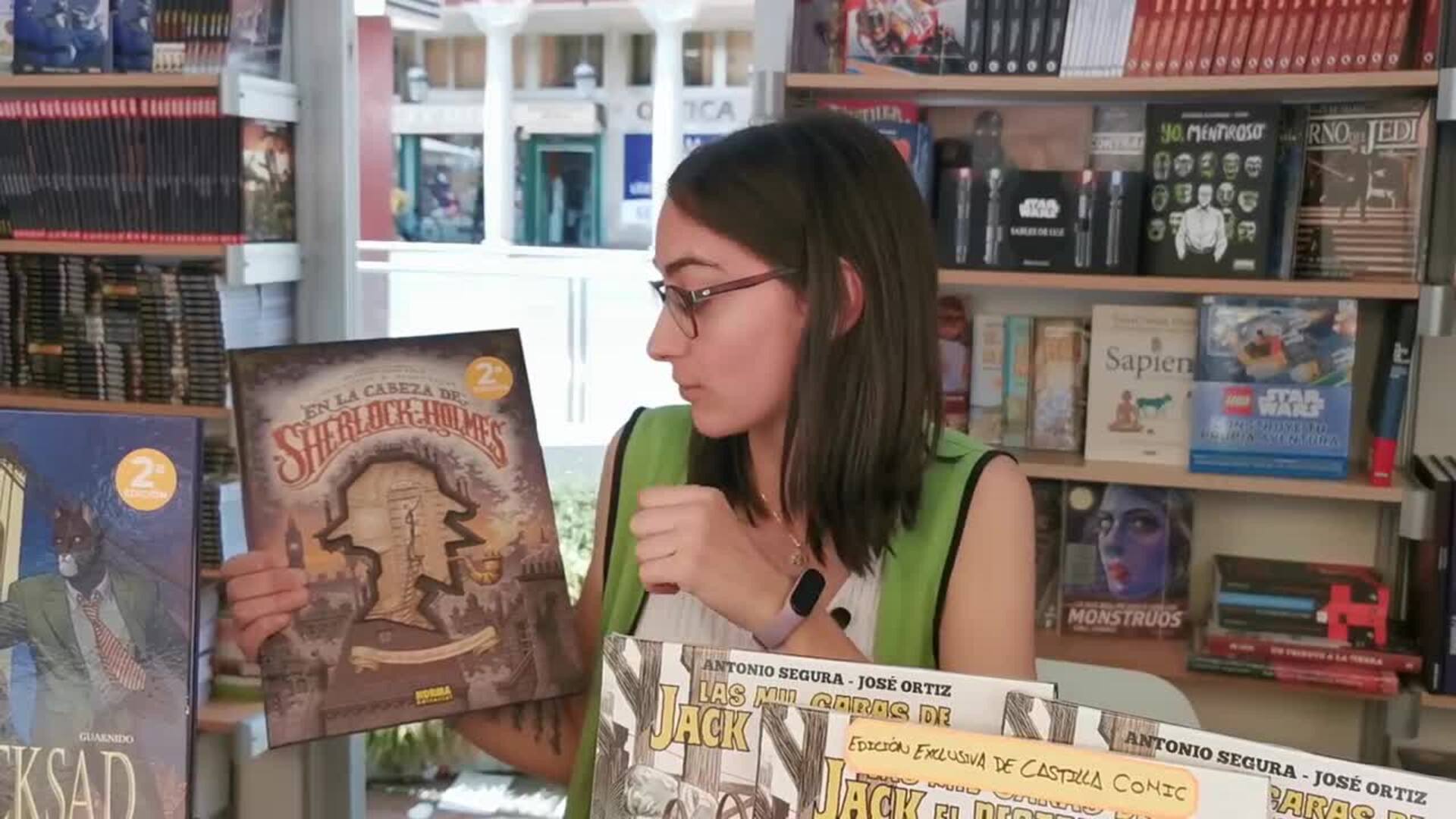 Recomendaciones de dos de los libreros participantes en la Feria del Libro de Valladolid