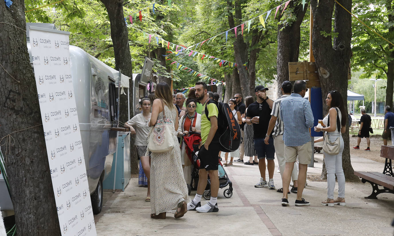 Fotos: Feria &#039;food-truck&#039; en la Huerta de Guadián de Palencia