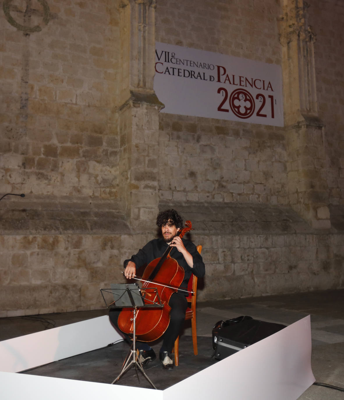 Fotos: &#039;La noche de las velas&#039; festeja los 700 años de la Catedral de Palencia