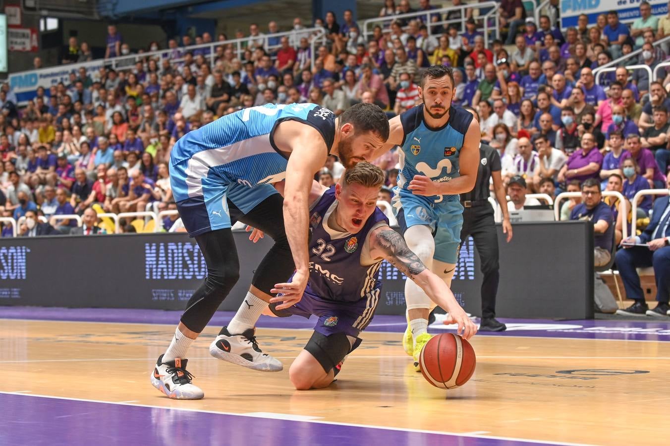 Fotos: Derrota del Real Valladolid Baloncesto ante el Estudiantes (59-85)