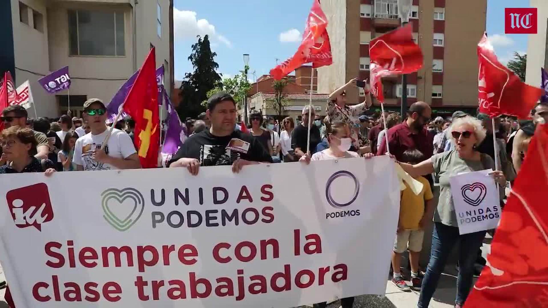 Venta de Baños se echa a la calle para clamar contra el cierre de Siro