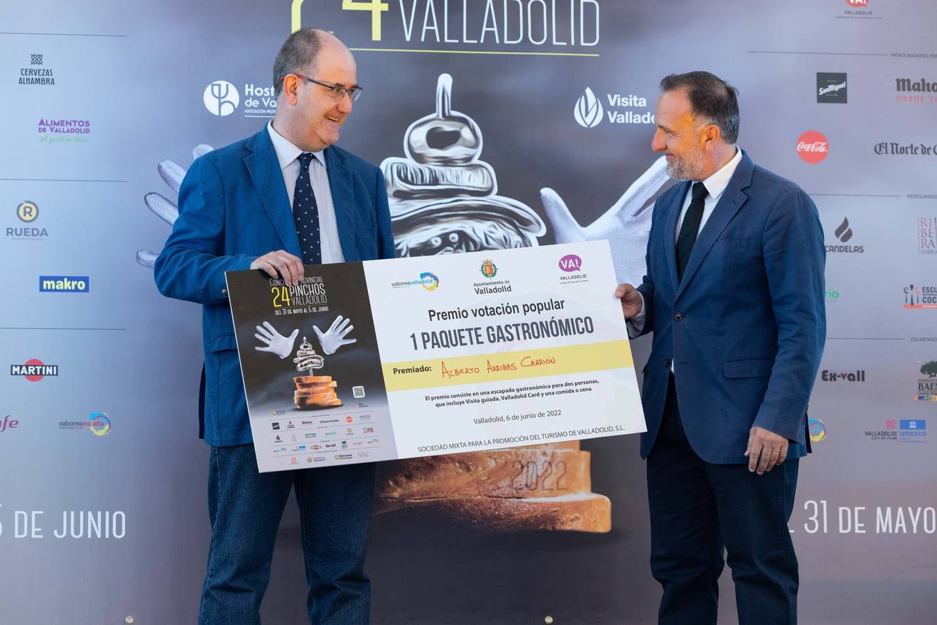 Fotos: Entrega de los premios del XXIV Concurso Provincial de Pinchos