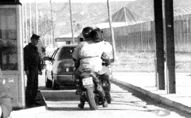 Momento en que Conde ingresa en Alcalá-Meco.