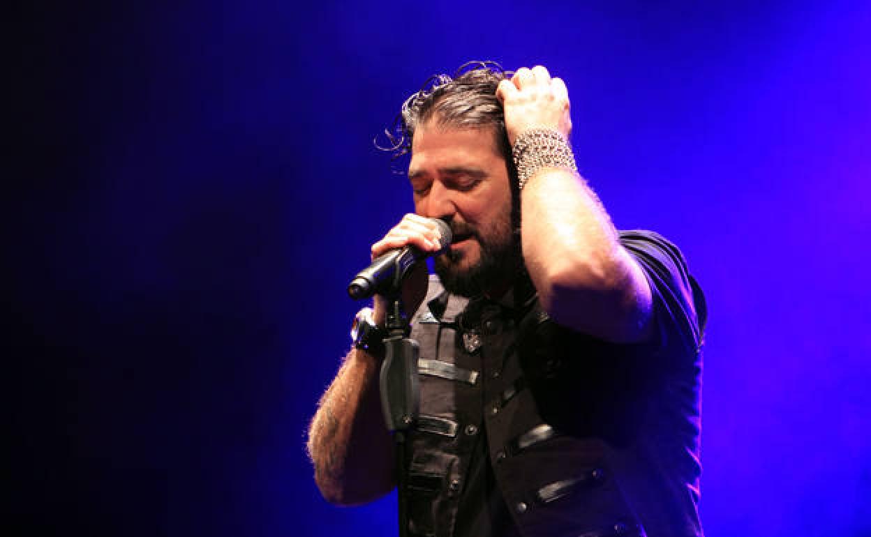 Antonio Orozco, durante un concierto. 