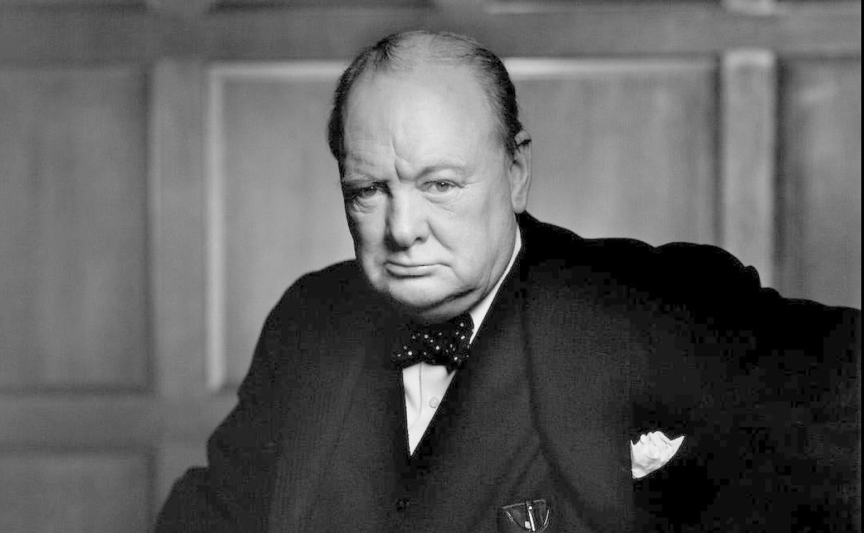 Winston Churchill.