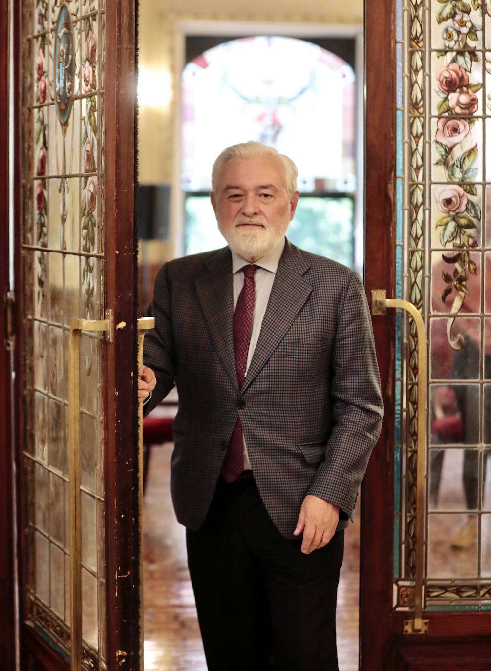 Darío Villanueva, en el Círculo de Recreo.