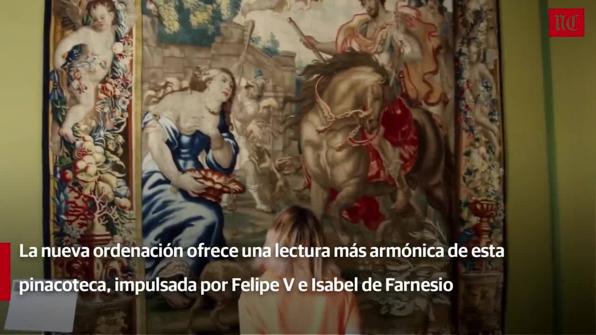 El Palacio Real de La Granja  estrena 47 nuevas pinturas de la colección de Felipe V e Isabel de Farnesio