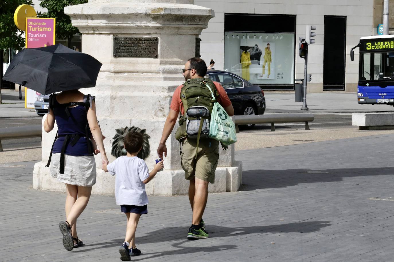 Fotos: Valladolid se refresca para soportar el calor