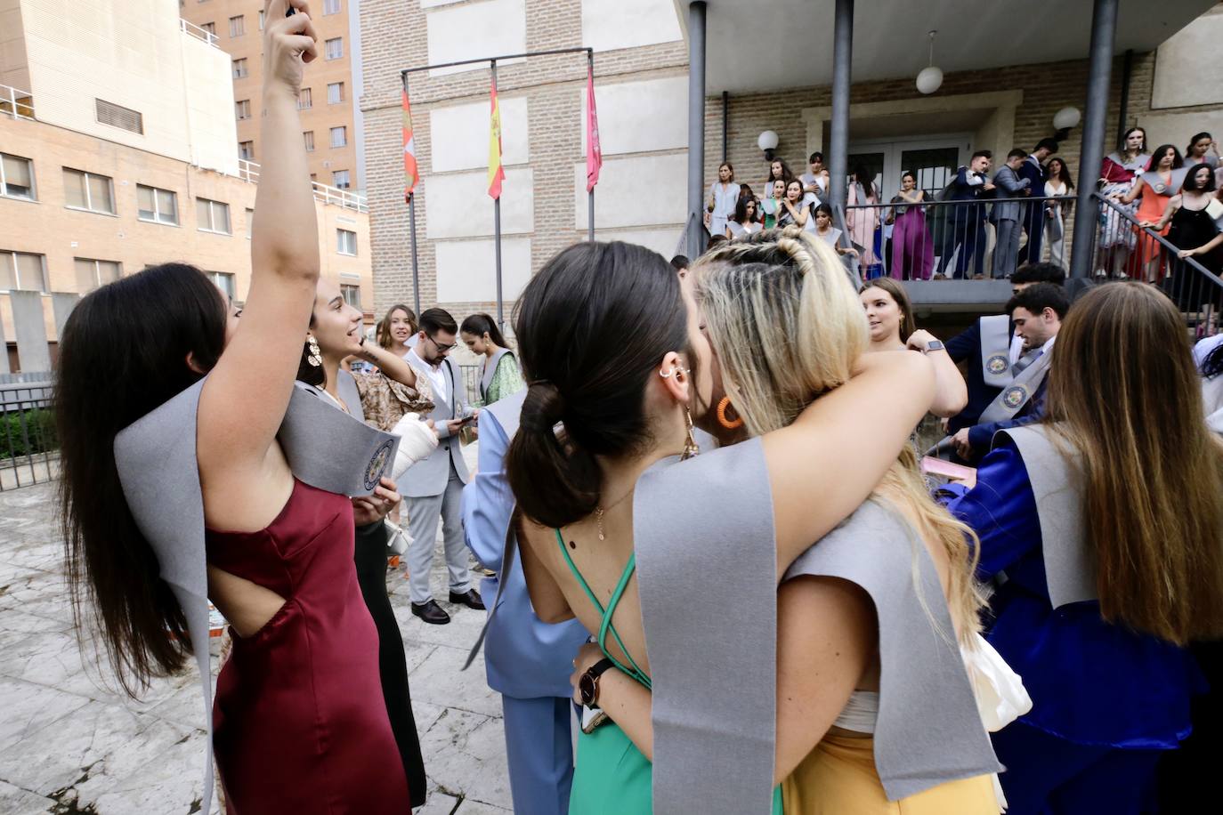 Fotos: La graduación de enfermería de Valladolid, en imágenes