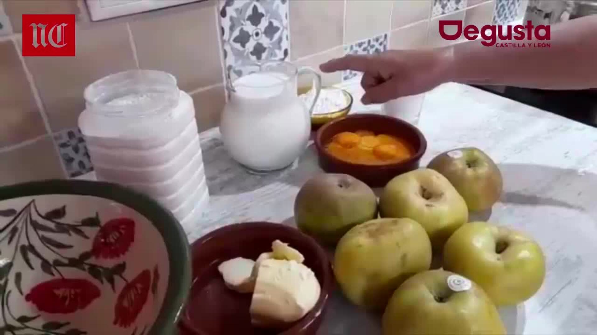 Receta de tarta de manzana reineta