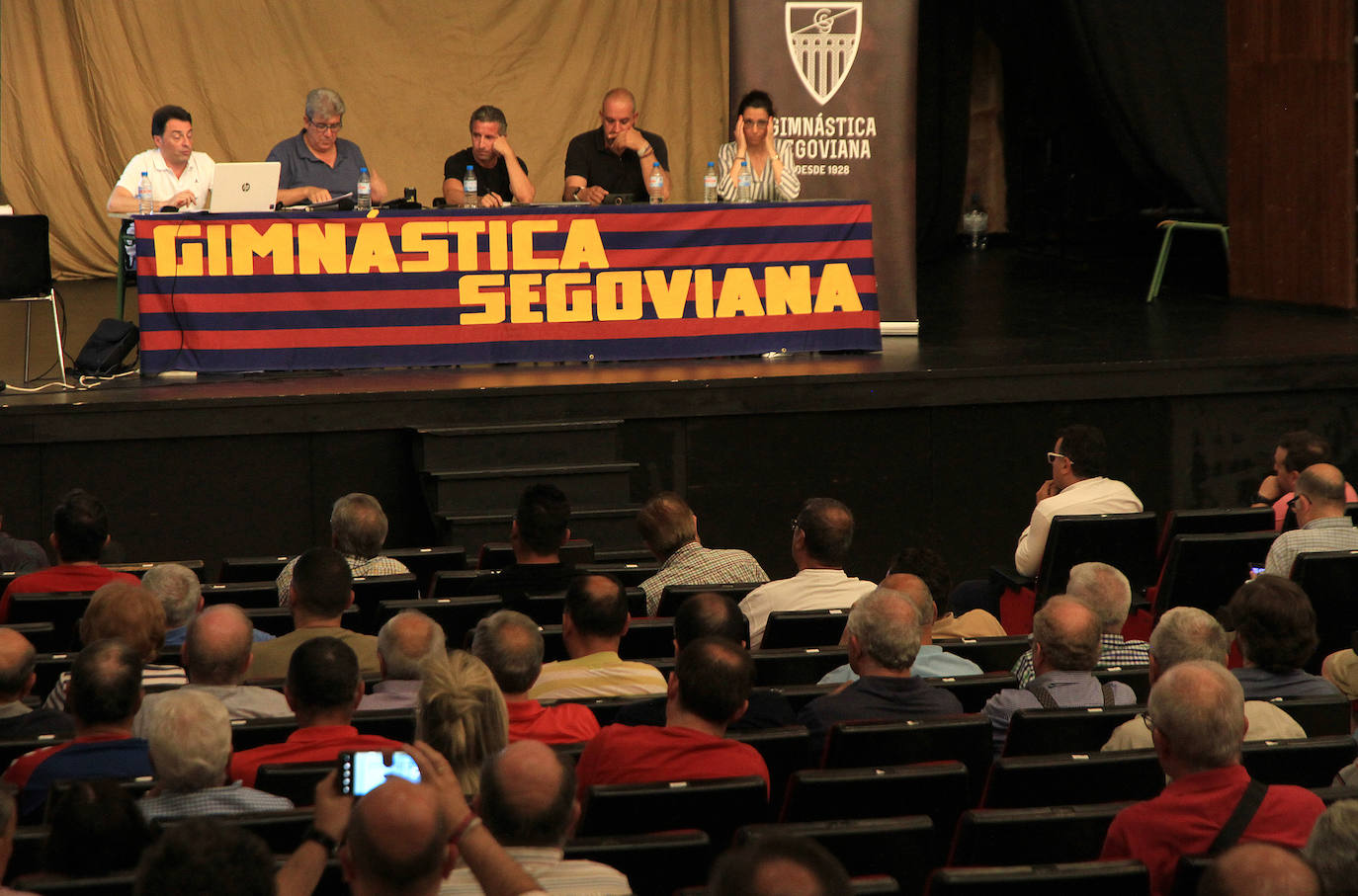 Asamblea de la Gimnástica Segoviana celebrada este jueves.