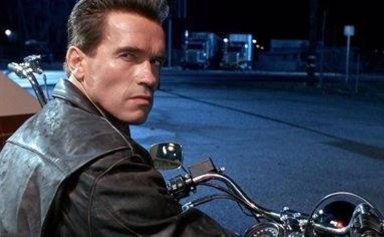 Arnold Schwarzenegger, en 'Terminator'.