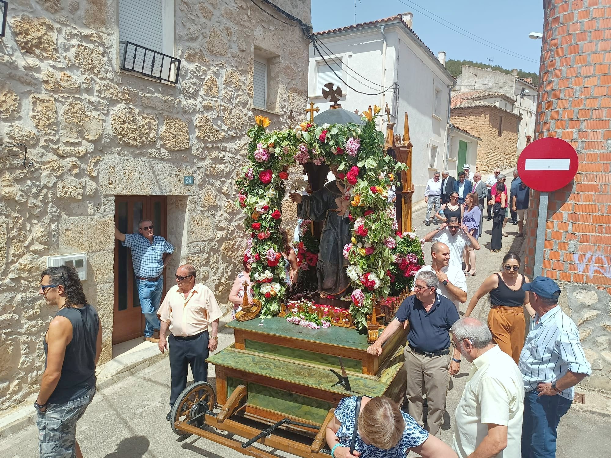 La localidad cerrateña disfruta de unas animadas Fiestas Patronales