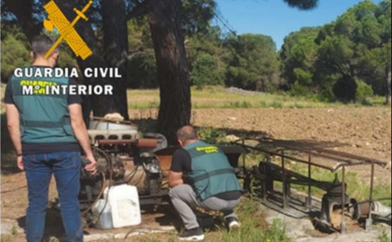 Detenidos dos vecinos de Cabezón por robo con fuerza en una finca de la localidad