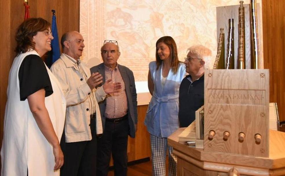 Presentan 'Hydraulis', el órgano de la antigua Roma recreado en la villa de La Olmeda