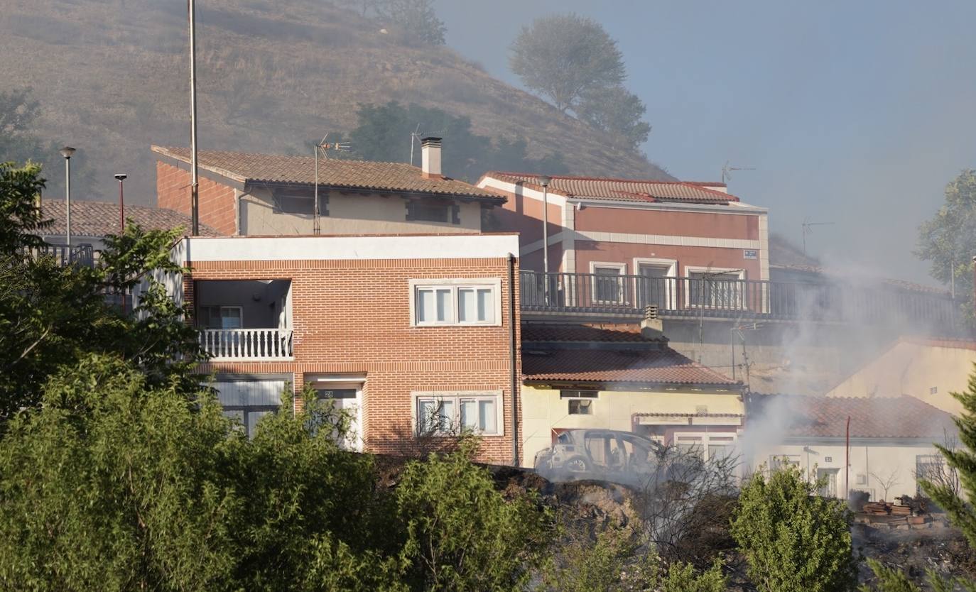 Fotos: Incendio en la Cuesta de la Maruquesa, Valladolid