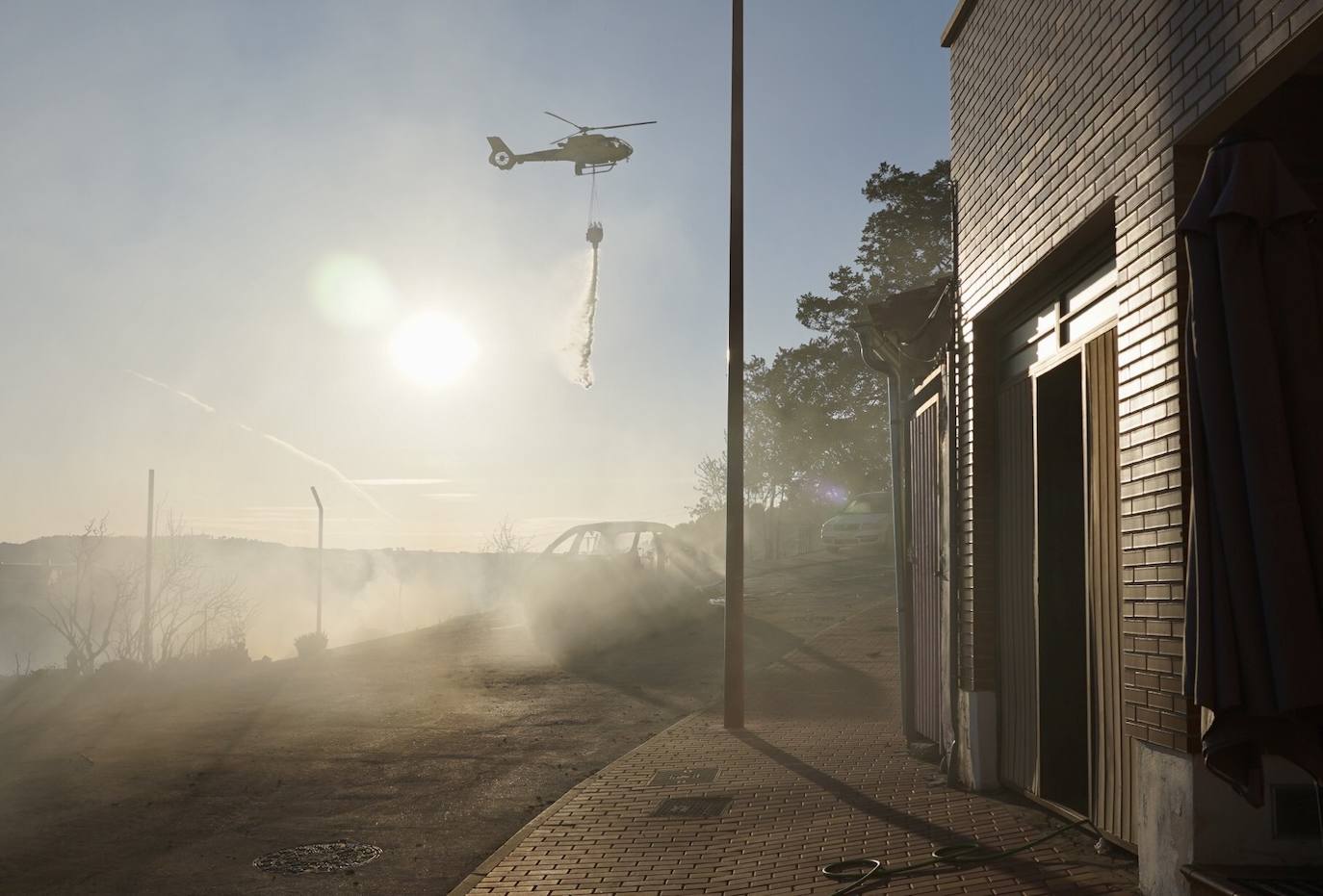 Fotos: Incendio en la Cuesta de la Maruquesa, Valladolid