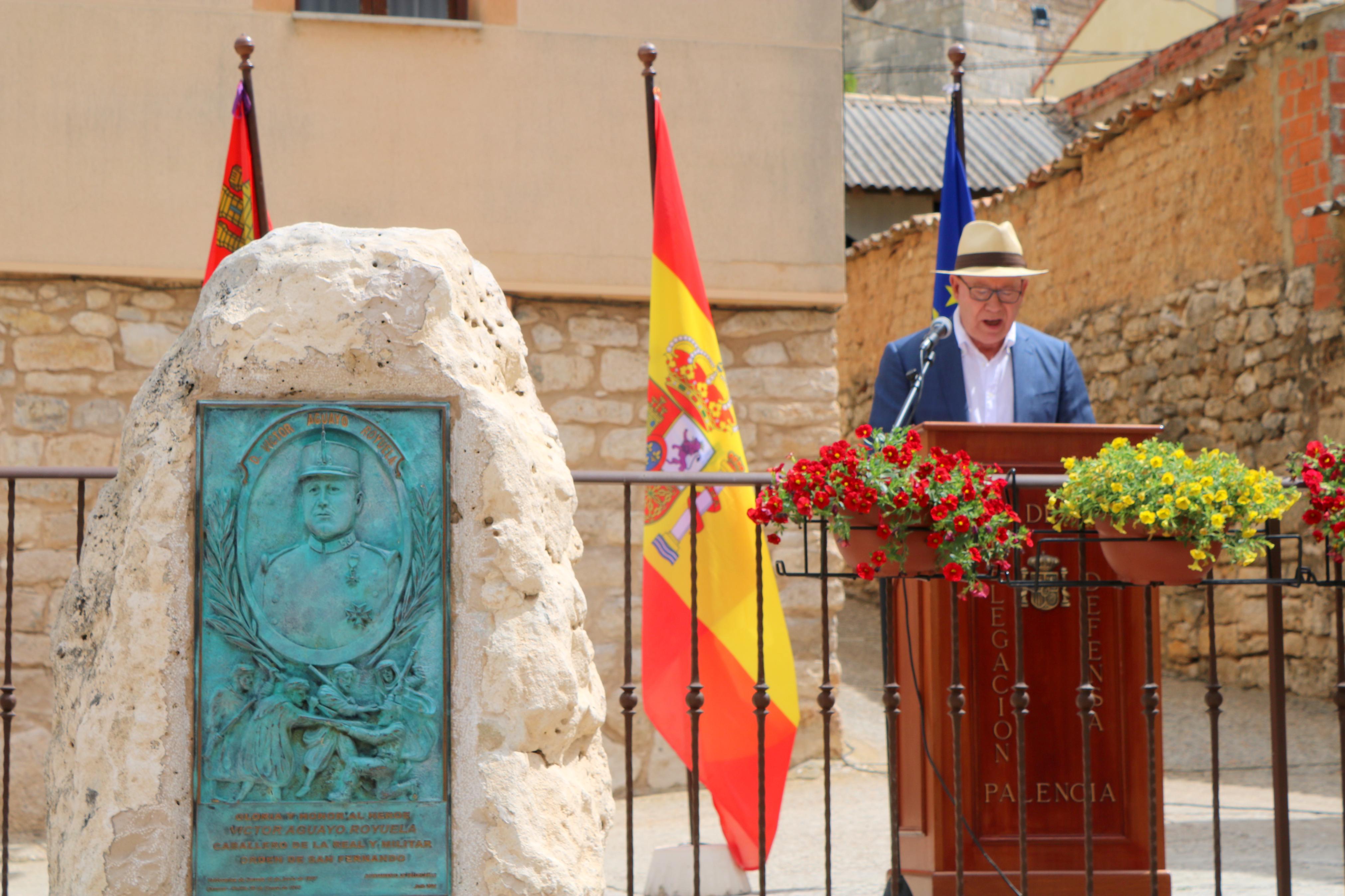 Valdecañas de Cerrato rinde homenaje a su héroe militar