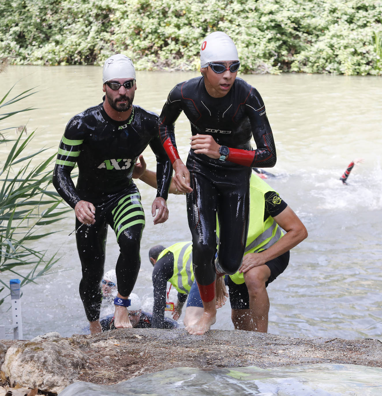 La prueba contó con la participación de 127 triatletas en el popular circuito urbano