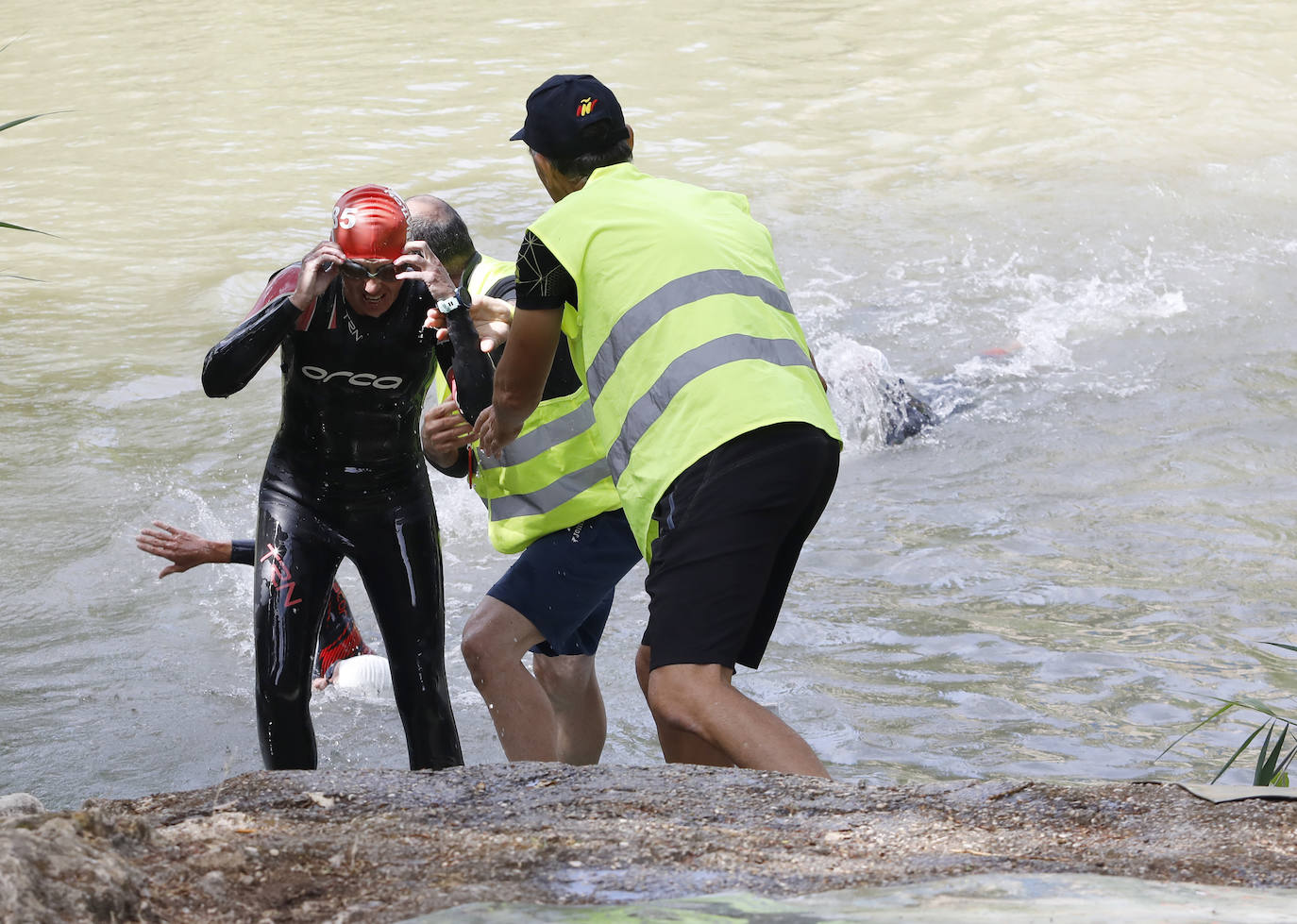 La prueba contó con la participación de 127 triatletas en el popular circuito urbano
