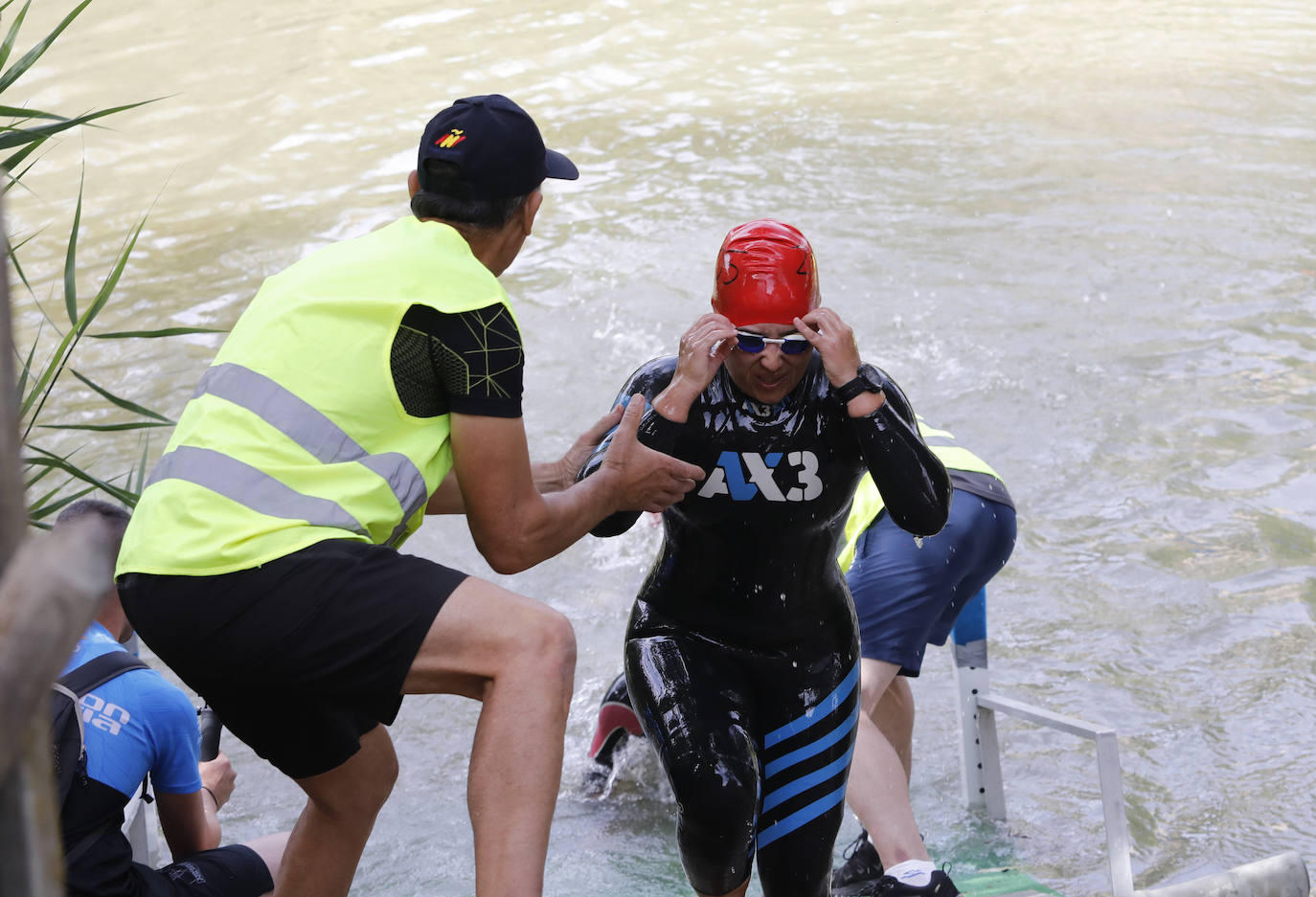 La prueba contó con la participación de 127 triatletas en el popular circuito urbano