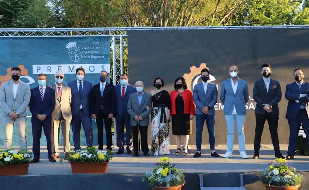 Foto de familia de la pasada edición de los premios.