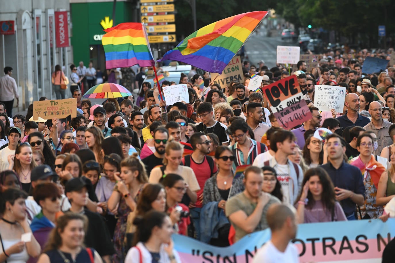 Fotos: Manifestación del Orgullo LGTBI en V