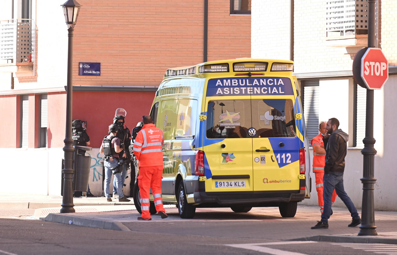 Fotos: Crimen en Santovenia de Pisuerga