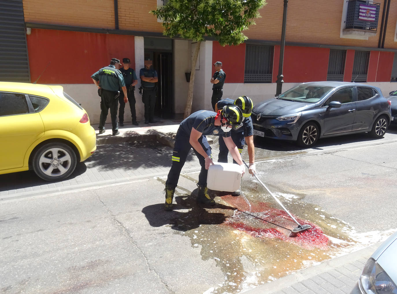 Fotos: Crimen en Santovenia de Pisuerga