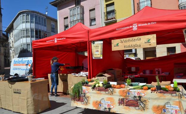 Muestra gastronómica al hilo del Ebrovisión. 