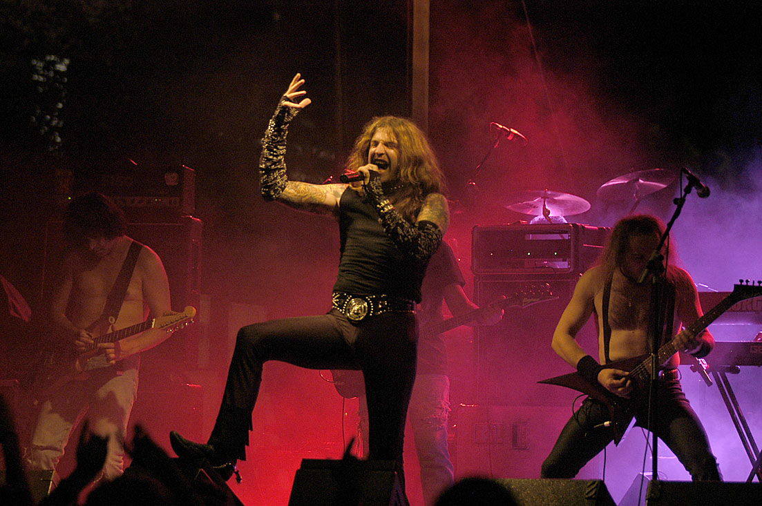 Concierto de Lujuria a principios de siglo.